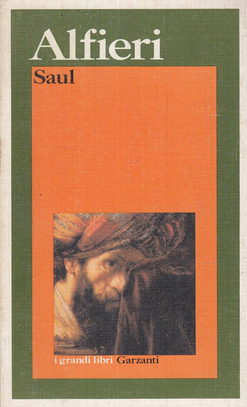 LN- SAUL - ALFIERI - GARZANTI - I GRANDI LIBRI --- B - XFS