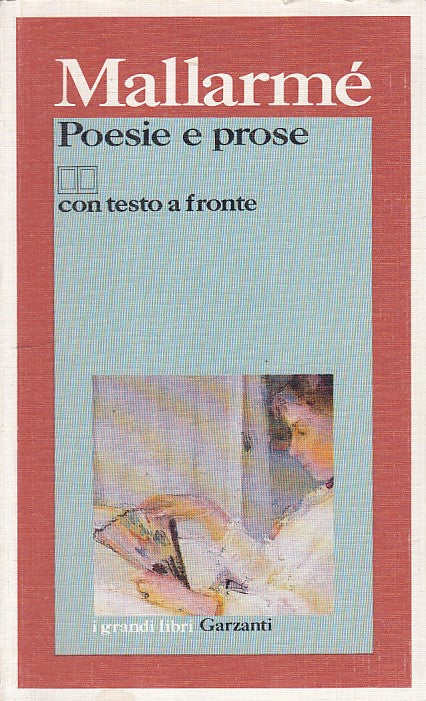 LN- POESIE E PROSE TESTO A FRONTE - MALLARME - GARZANTI --- 1992 - B - ZFS85