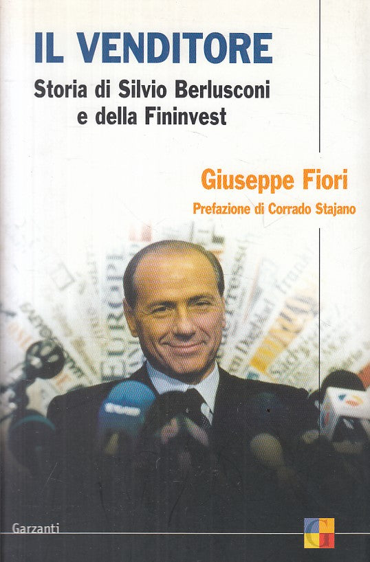 LS- IL VENDITORE BERLUSCONI FININVEST - FIORI - GARZANTI --- 2004 - B - ZFS36