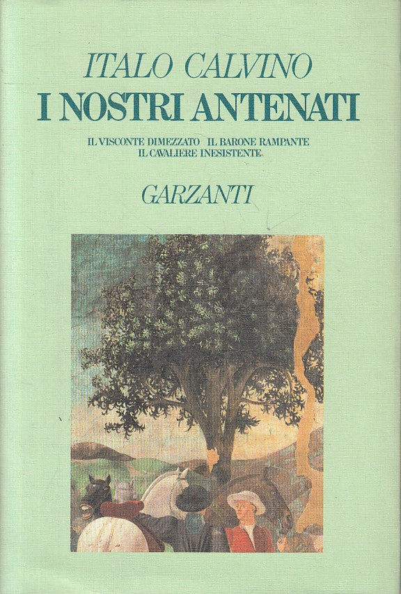 LN- I NOSTRI ANTENATI VISCONTE BARONE- CALVINI - GARZANTI --- 1989 - CS - ZFS195