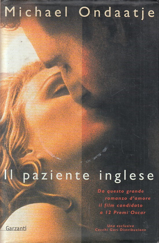 LN2- IL PAZIENTE INGLESE - ONDAATJE - GARZANTI NARRATORI MODERNI - CS - JXS200