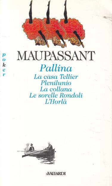 LN2- PALLINA LA CASA TELLIER PLENILUNIO COLLANA- MAUPASSANT- AVALLARDI- B- JXS98