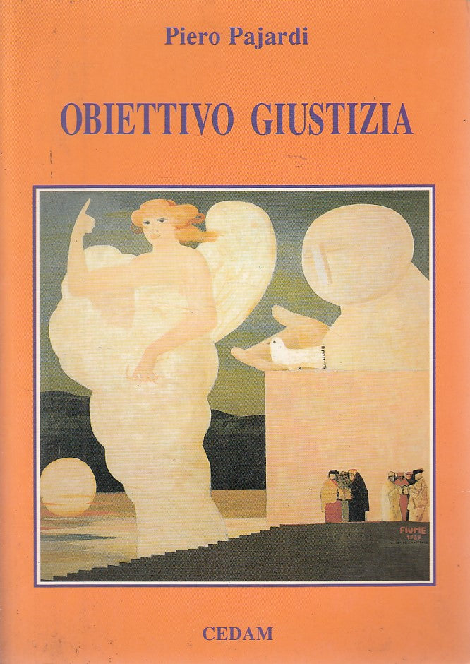 LZ- OBIETTIVO GIUSTIZIA - PIERO PAJARDI - CEDAM --- 1991 - B - ZDS456