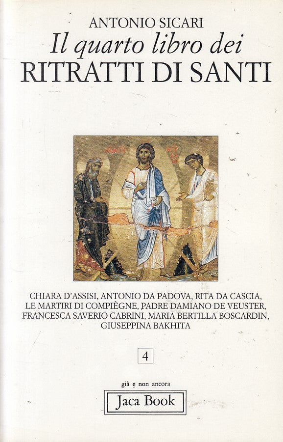 LS- QUARTO LIBRO DEI RITRATTI DI SANTI- SICARI - JACA BOOK --- 1999 - B - YFS377