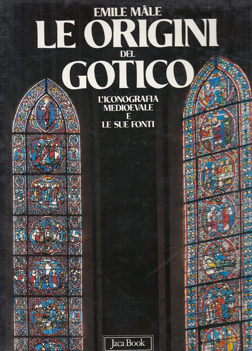 LZ- LE ORIGINI DEL GOTICO - MALE - JACA BOOK -- 1a ED. - 1986 - CS - YFS933