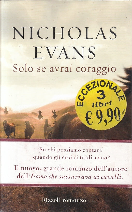 LN2- SOLO SE AVRAI CORAGGIO - EVANS - RIZZOLI - CS - JXS152