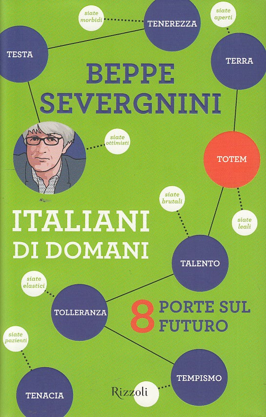 LZ- ITALIANI DI DOMANI 8 PORTE FUTURO- SEVERGNINI- RIZZOLI--- 2012- CS- ZDS66