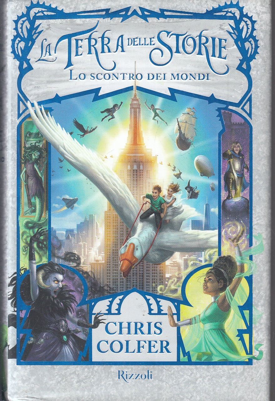 LA TERRA DELLE STORIE SCONTRO DEI MONDI - COLFER- RIZZOLI--- 2018- CS- YFS30
