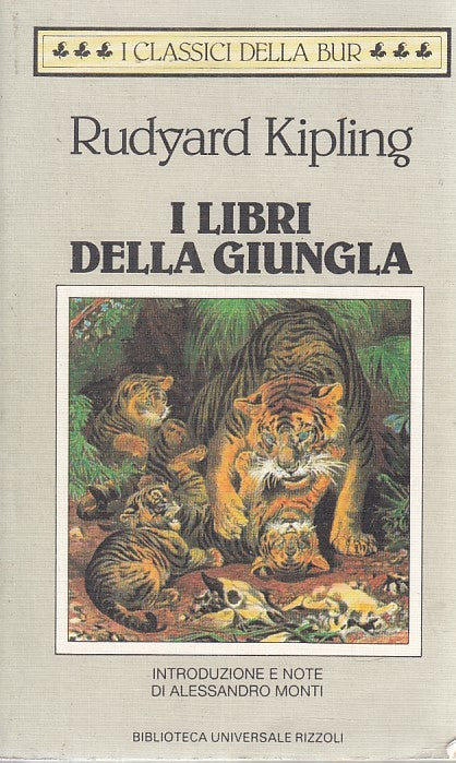 LN- I LIBRI DELLA GIUNGLA - KIPLING - BUR RIZZOLI-- 1a ED.- 1995- B- YDS206
