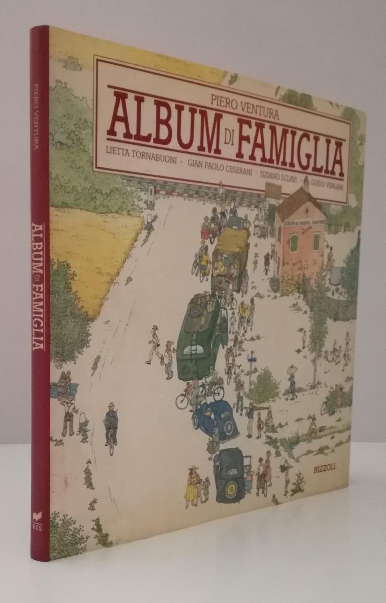 LT- ALBUM DI FAMIGLIA ANNI CINQUANTA SCLAVI- VENTURA- RIZZOLI--- 1992- CS-ZFS688