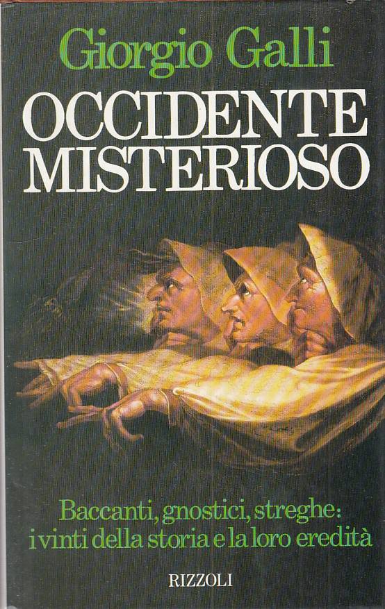 LS- OCCIDENTE MISTERIOSO - GALLI - RIZZOLI -- 1a ED. - 1987 - CS - ZFS195