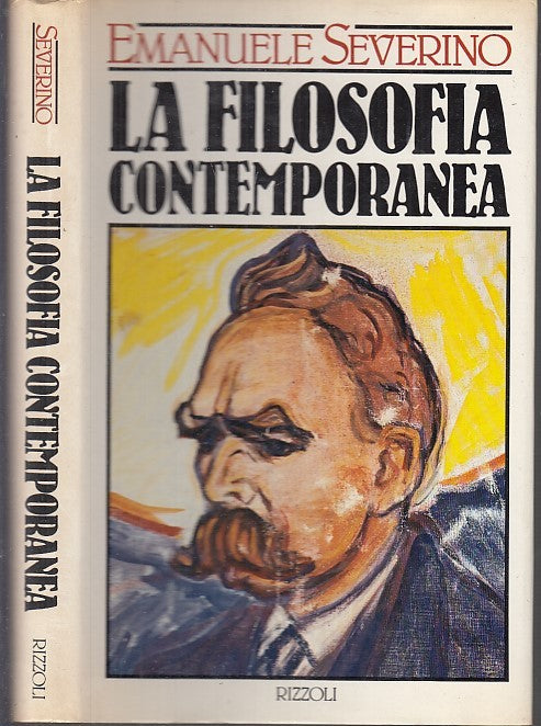 LS- LA FILOSOFIA CONTEMPORANEA - EMANUELE SEVERINO - RIZZOLI --- 1986- CS- XFS42