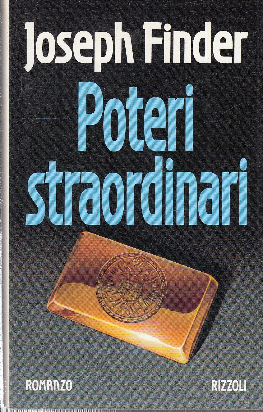 POTERI STRAORDINARI - JOSEPH FINDER - RIZZOLI LA SCALA - CS- JXS81