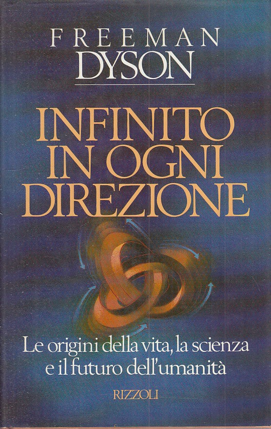 LS- INFINITO IN OGNI DIREZIONE - DYSON - RIZZOLI -- 1a ED. - 1989 - CS - YFS590