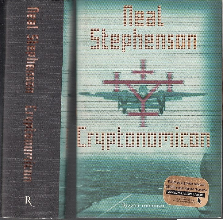 LN- CRYPTONOMICON - NEAL STEPHENSON - RIZZOLI- LA SCALA- 1a ED.- 2000- CS- XFS42