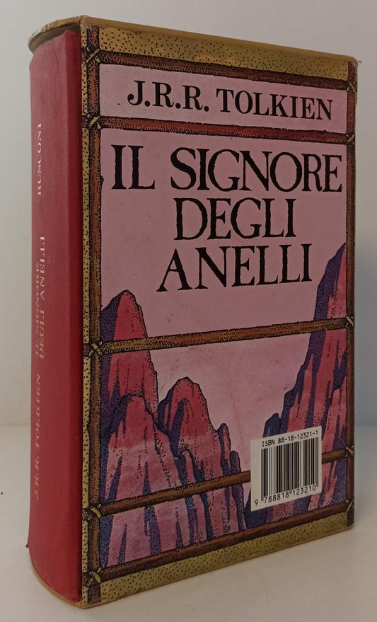 LF- IL SIGNORE DEGLI ANELLI CON COFANETTO - J.R.R. TOLKIEN - RUSCONI ---- C- XFS