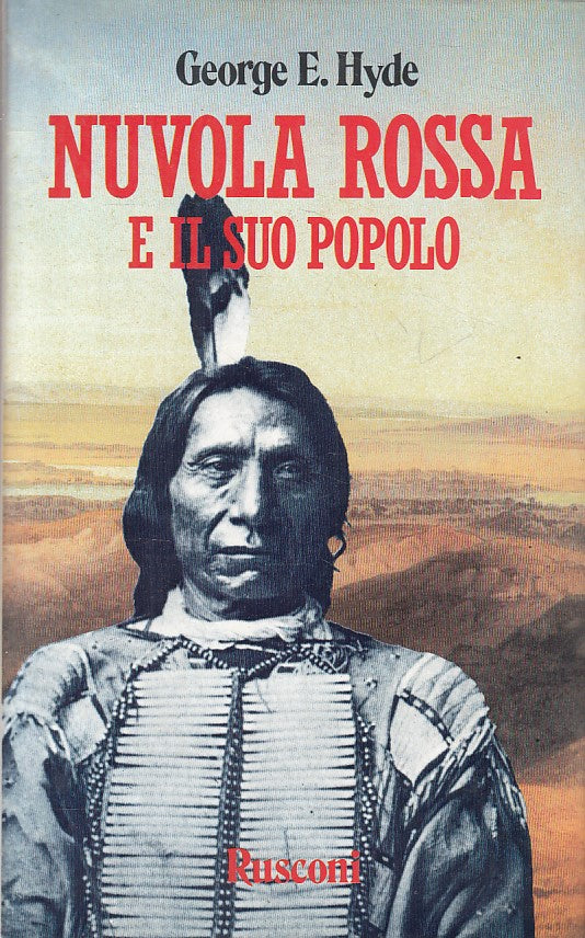 LN- NUVOLA ROSSA E IL SUO POPOLO - HYDE - RUSCONI -- 1a ED. - 1990 - CS - ZFS2