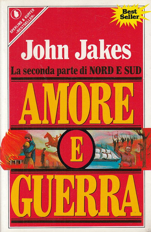LN- AMORE E GUERRA NORD E SUD SECONDA PARTE- JAKES- SPERLING--- 1987- B - YDS492