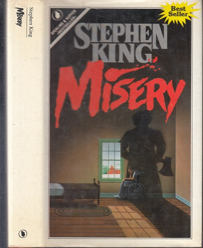 LG- MISERY - STEPHEN KING RIGIDA - SPERLING & KUPFER -- 1a ED. - 1988 - CS - YFS