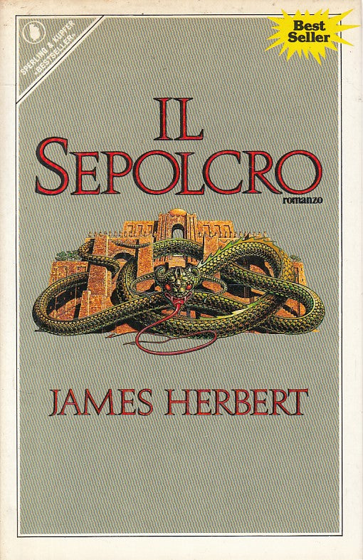 LN- IL SEPOLCRO - JAMES HERBERT - SPERLING - PANDORA -- 1989 - CS - YFS394