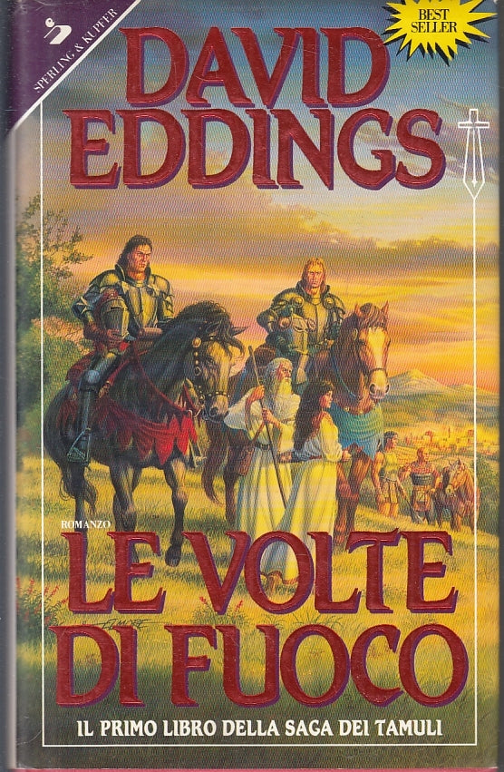 LF- LE VOLTE DI FUOCO TAMULI- DAVID EDDINGS- SPERLING & KUPFER--- 1993- CS- YFS3