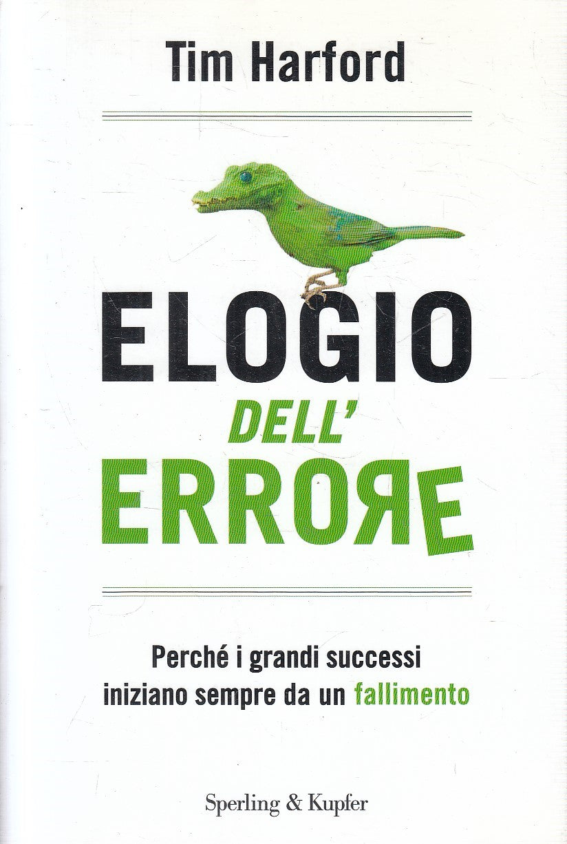 LS- ELOGIO DELL'ERRORE - HARFORD - SPERLING - SAGGI -- 2011 - B - YFS567