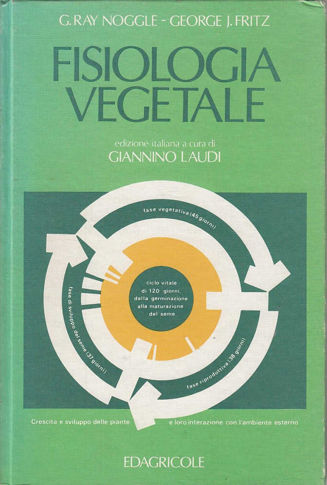 LZ- FISIOLOGIA VEGETALE - NOGGLE FRITZ - EDAGRICOLE --- 1984 - C - YDS495