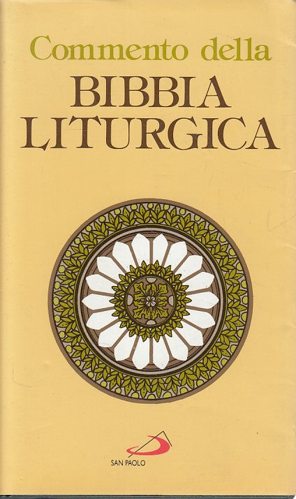 LS- COMMENTO DELLA BIBBIA LITURGICA -- SAN PAOLO --- 1994 - CS - ZDS262