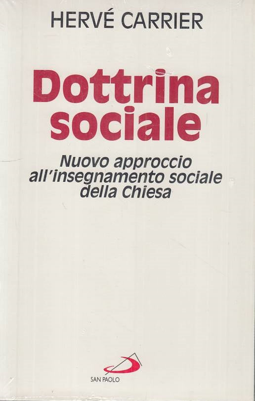 LS- DOTTRINA SOCIALE CHIESA - CARRIER - SAN PAOLO --- 1996 - B - YTS178