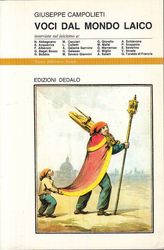 LS- VOCE DAL MONDO LAICO - CAMPOLIETI - DEDALO - BIBLIOTECA -- 1992 - B - YTS487
