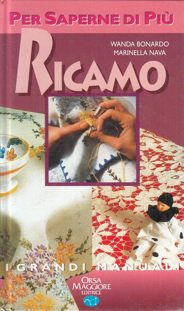 LN2- RICAMO - BONARDO NAVA - ORSA MAGGIORE GRANDI MANUALI - C - JXS21