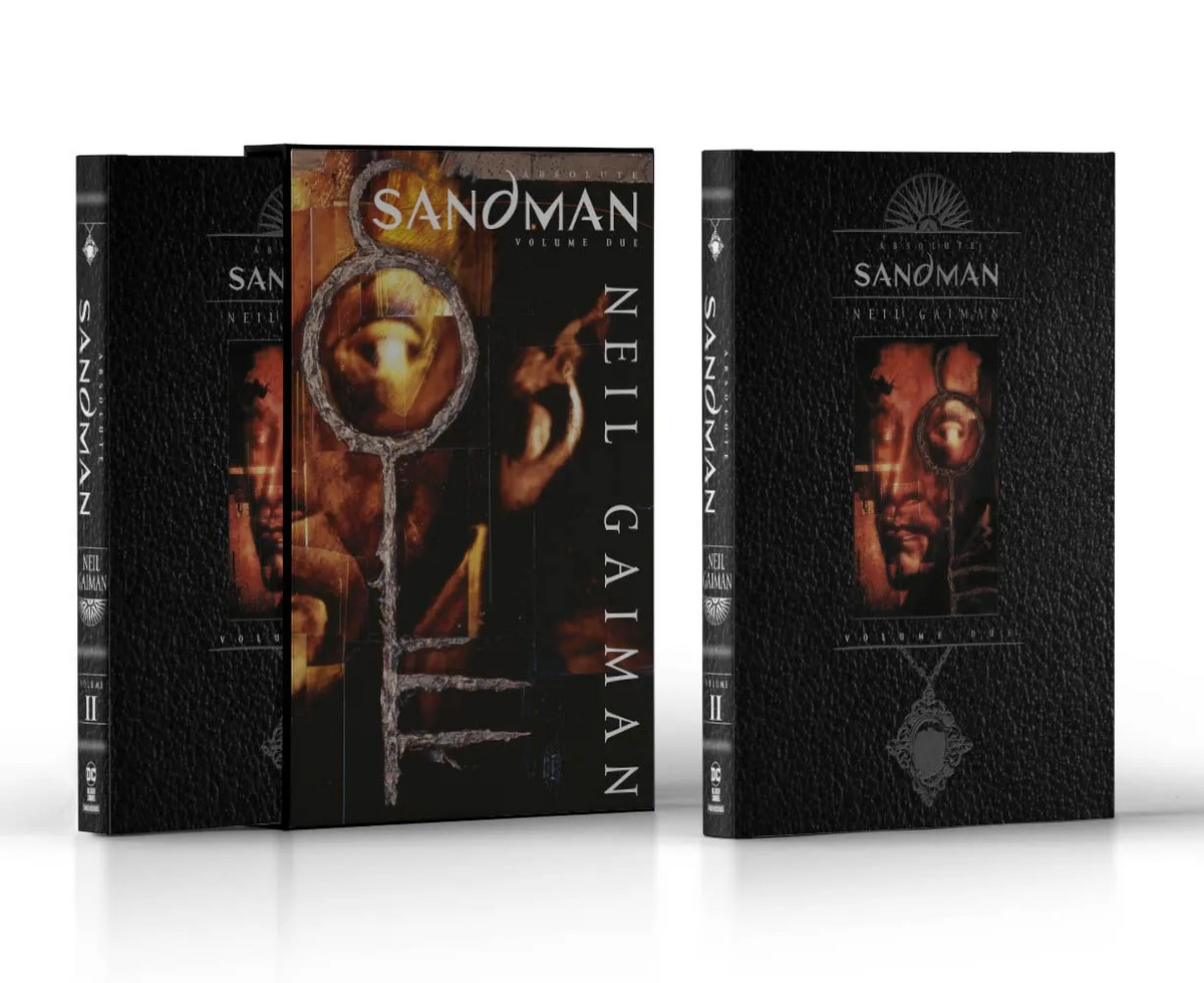 FV- ABSOLUTE SANDMAN VOLUME II 2 - NEIL GAIMAN - PANINI DC BLACK LABEL-- C- A24