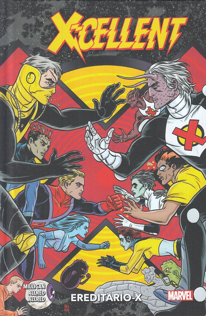 FV- X-CELLENT EREDITARIO-X - MILLIGAN ALLRED - PANINI MARVEL - 2022 - C - A23