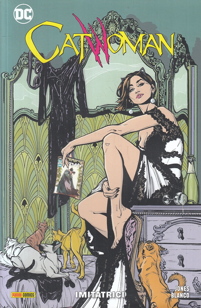 FV- CATWOMAN VOLUME UNO IMITATRICI - JONES BLANCO - PANINI DC COMICS -- B - A23