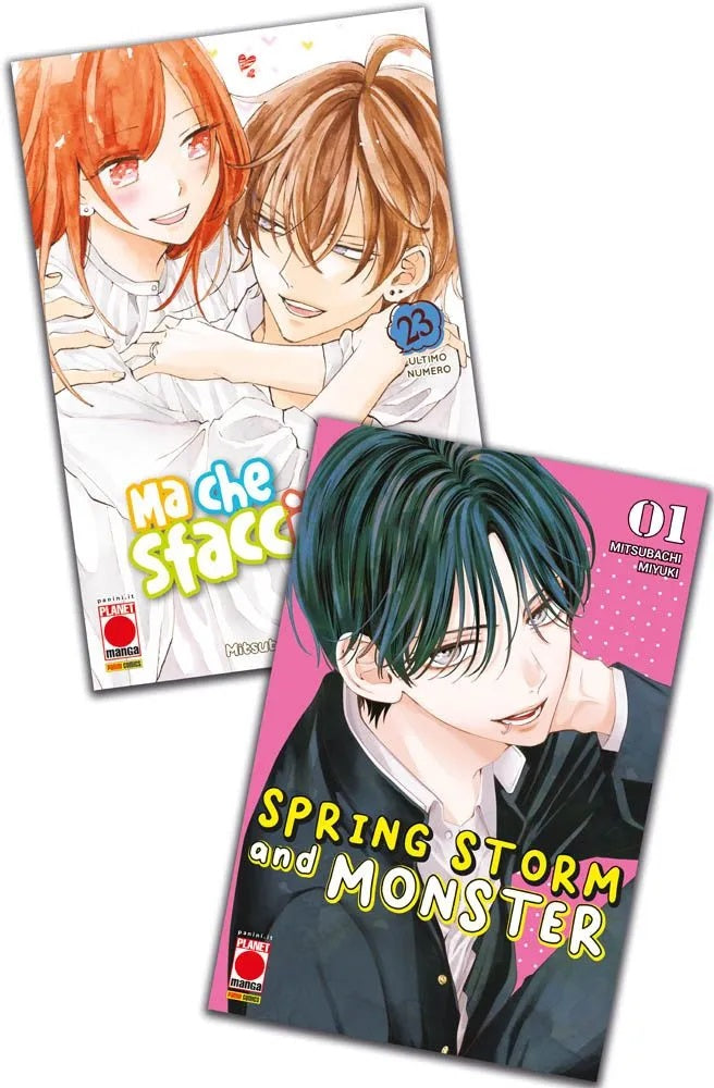 FV- SPRING STORM AND MONSTER + MA CHE SFACCIATO + 2 CARD - BUNDLE - PLANET MANGA - M24