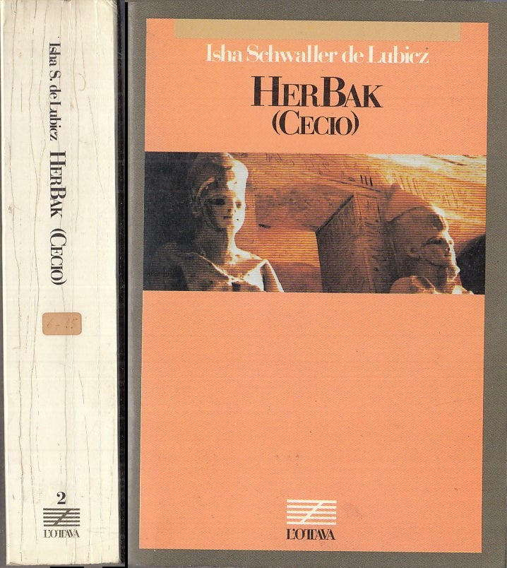 LN- HERBAK CECIO - ISHA SCHWALLER DE LUBIEZ - L'OTTAVA --- 1985- B- XFS114