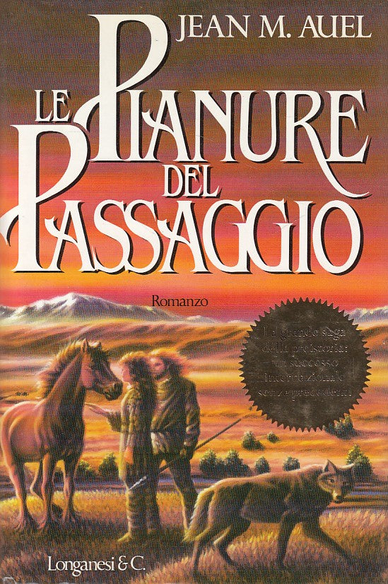 LN- LE PIANURE DEL PASSAGGIO - AUEL - LONGANESI --- 1991 - CS - YDS270
