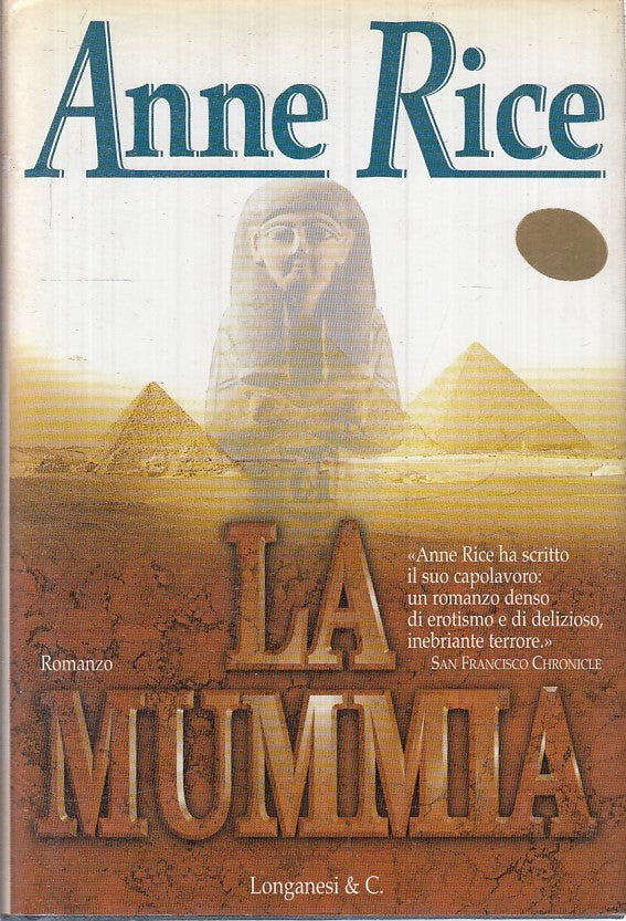 LA MUMMIA - ANNE RICA - LONGANESI --- 1998 - CS - JXS14