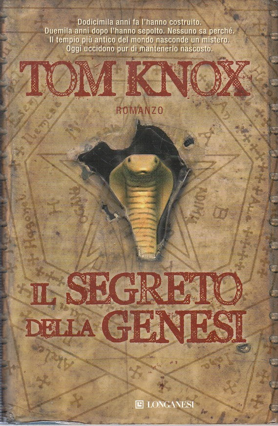 LN2- IL SEGRETO DELLA GENESI - KNOX - LONGANESI GAJA SCIENZA - CS - JXS190