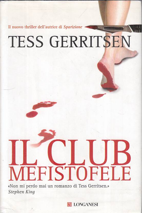 LG- IL CLUB MEFISTOFELE - GERRITSEN - LONGANESI --- 2009 - CS - YFS190