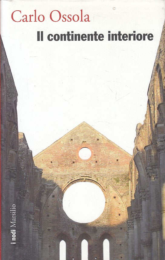 LN- IL CONTINENTE INTERIORE - OSSOLA - MARSILIO- NODI- 1a ED.- 2010 - CS - ZFS11