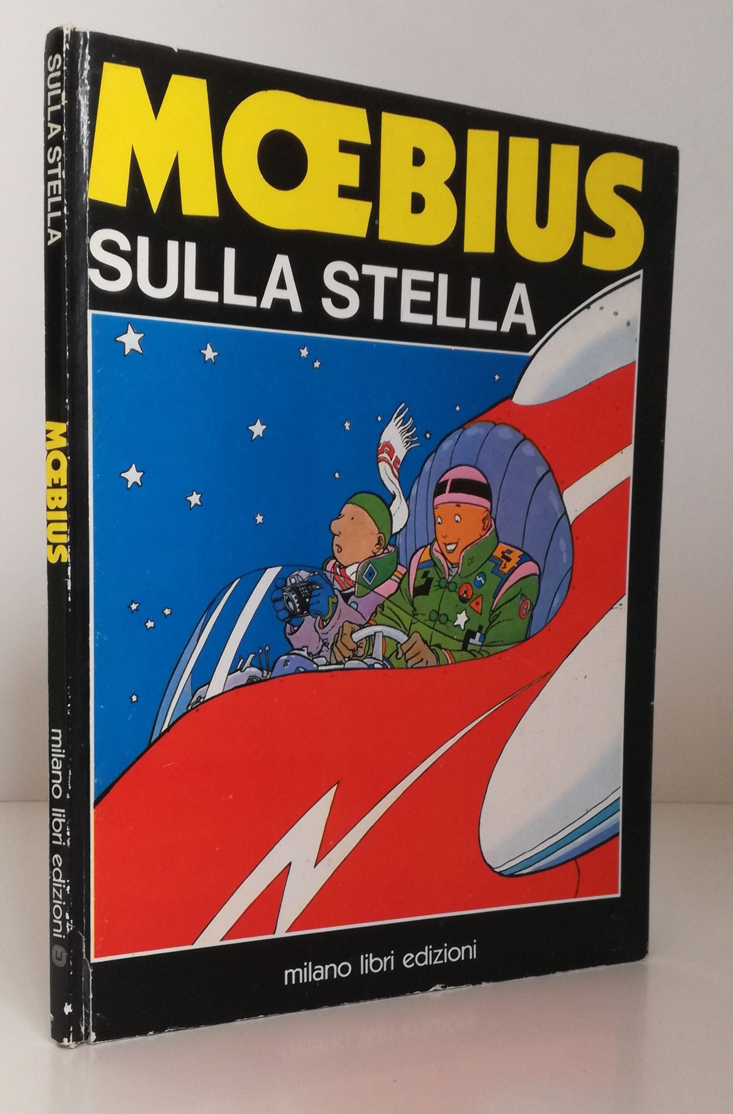 LN- SULLA STELLA A FUMETTI - MOEBIUS - MILANO LIBRI -- 1a ED. - 1986 - CS - VHX