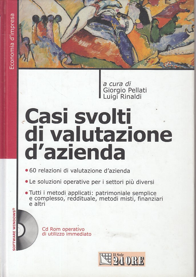 LZ- CASI SVOLTI DI VALUTAZIONI D'AZIENDA + CD-- SOLE 24 ORE --- 2003 - C - ZFS79