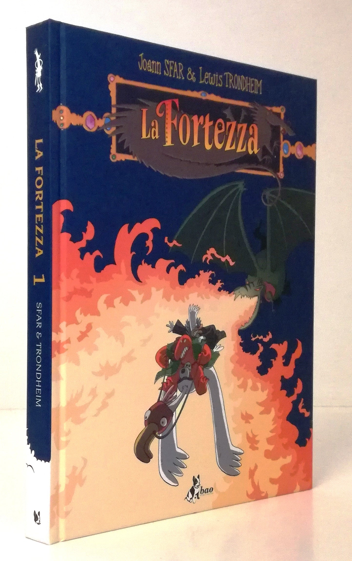 LB- LA FORTEZZA - JOANN SFAR & LEWIS TRONDHEIM - BAO --- 2019 - C - VHX