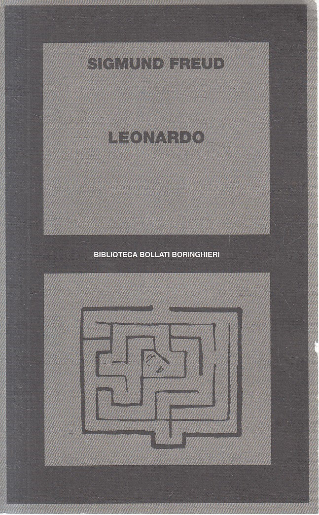 LS- LEONARDO - SIGMUND FREUD - BORINGHIERI - BIBLIOTECA --- B - YFS39
