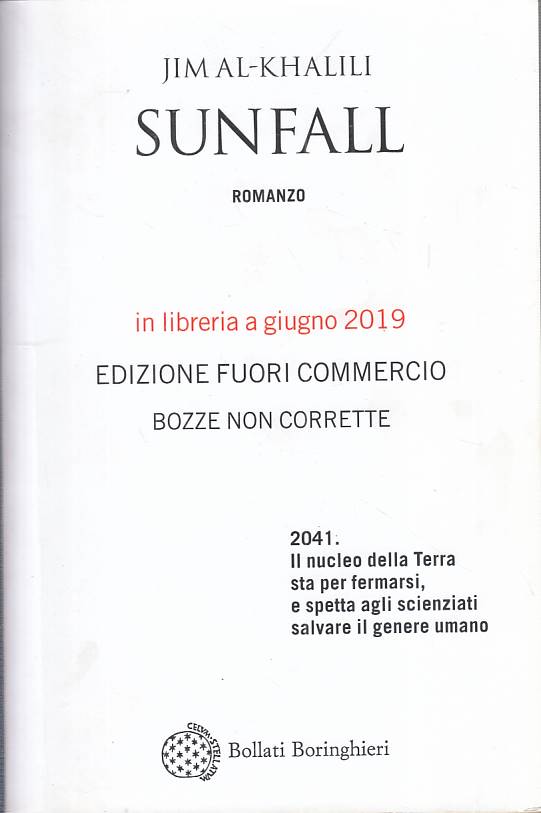 SUNFALL - AL KHALILI - BORINGHIERI - FUORI COLLANA -- 2019 - B - YFS6