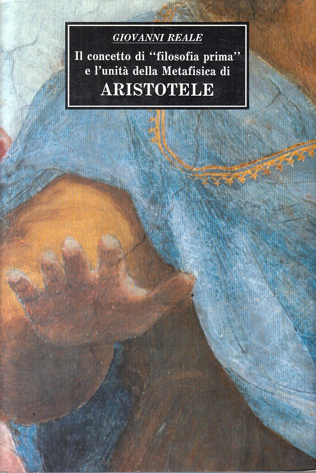 LS- CONCETTO "FILOSOFIA PRIMA" METAFISICA ARISTOTELE -- VP--- 1994 - CS - YFS210