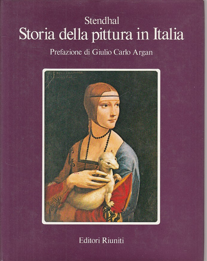 LS- STORIA DELLA PITTURA ITALIANA - STENDHAL - RIUNITI --- 1983 - CS - ZFS99