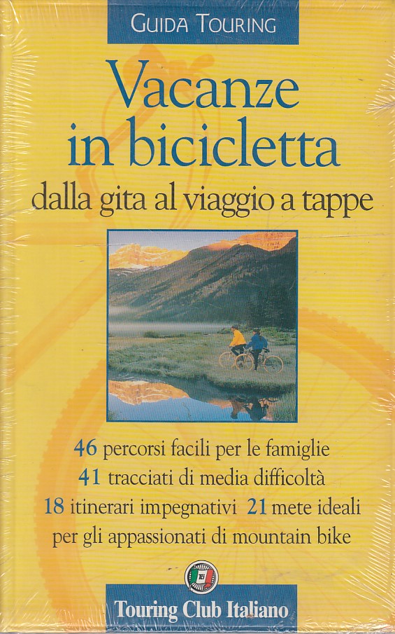 LV- VACANZE IN BICICLETTA VIAGGIO A TAPPE-- TCI- GUIDA TOURING-- 2003- B - YFS32
