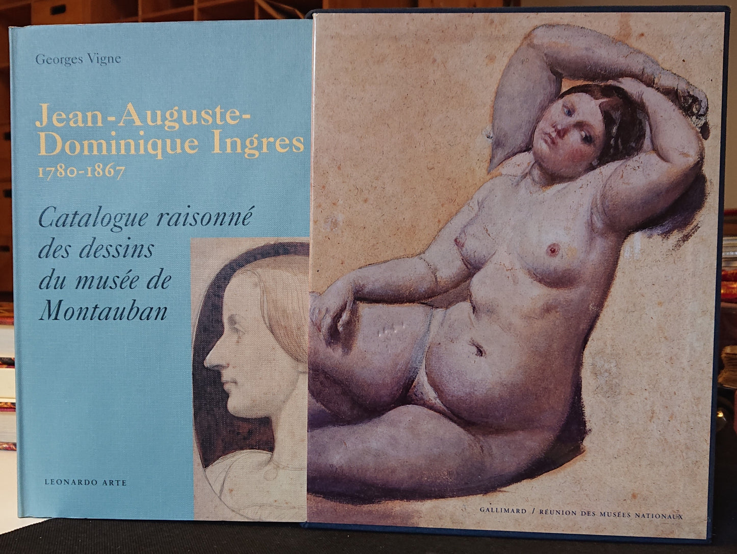 LT- JEAN-AUGUSTE-DOMINIQUE INGRES 1780-1867 -- LEONARDO ARTE--- 1995- CS- YFS999